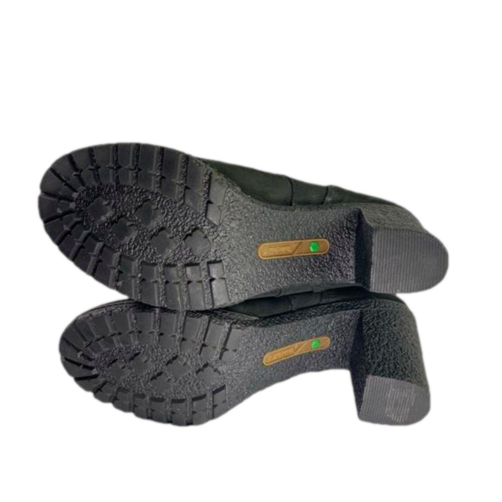 Timberland Black Leather Suede Glancy 3.5” Heel 8432A 4834 Size 10 EUC - Picture 7 of 16